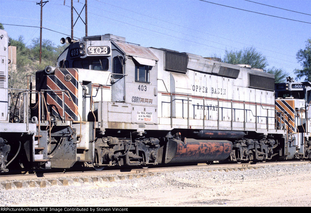 Copper Basin Railway GP39-2 #403
